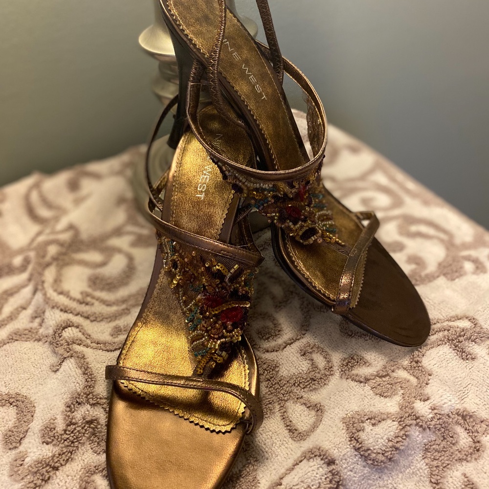 Nine West Saphyra Sandals size 8